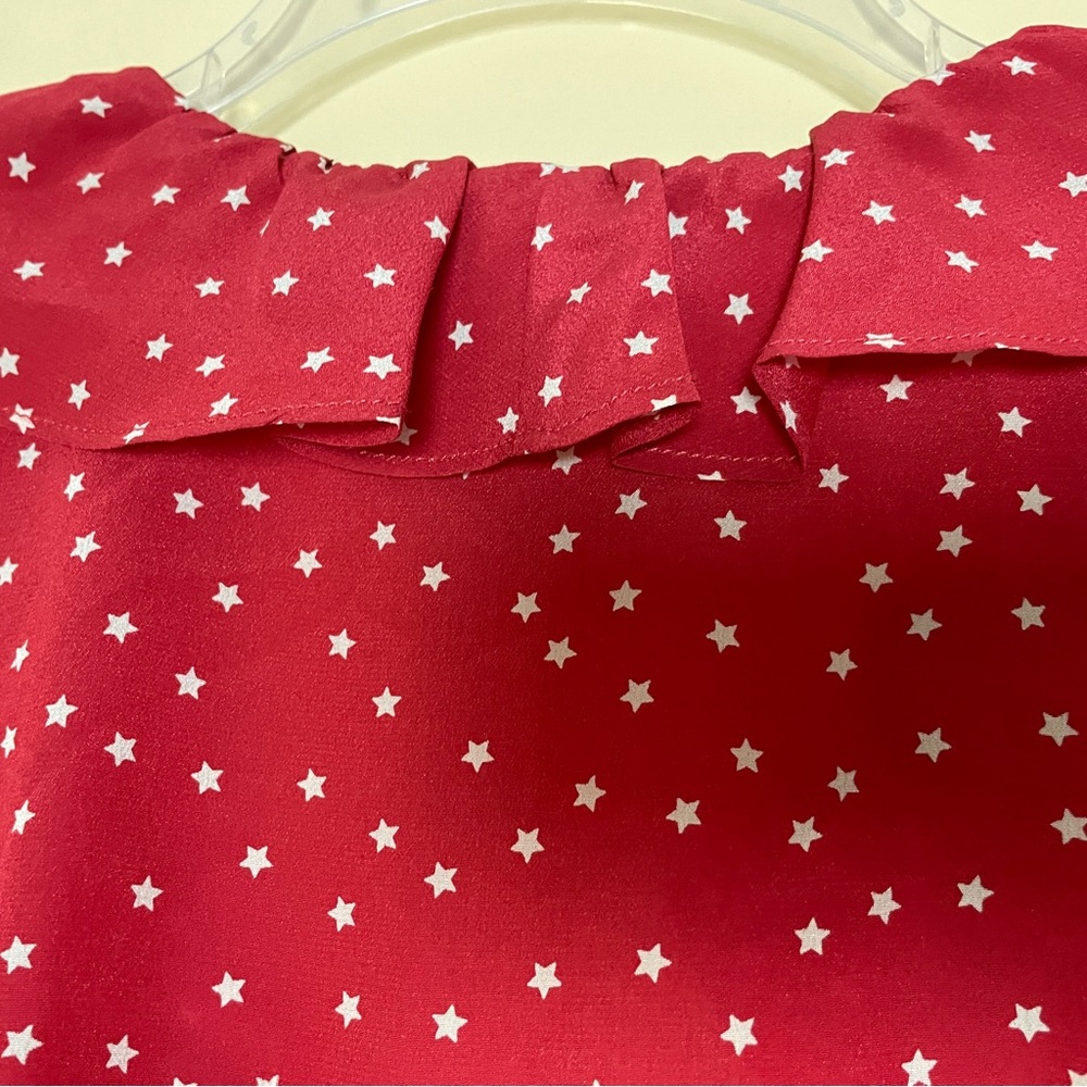 Realisation Par Red Polka Dot Long Sleeve Dress - Picture 8 of 11